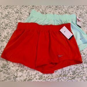 Nike Women's Athletic Shorts/ 2 piece bundle